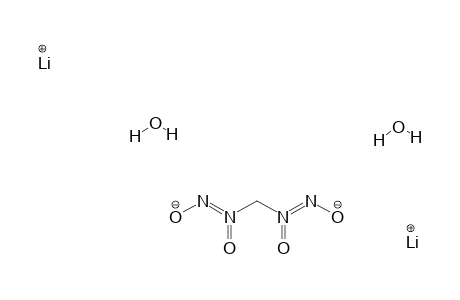 HYDRATED-[METHANE-BIS-(DIAZENE-N-OXIDE-N'-HYDROXYLATE)]-DILITHIUM-SALT