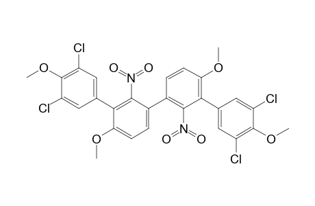 1,1':3',1'':3'',1'''-Quaterphenyl, 3,3''',5,5'''-tetrachloro-4,4'',4''',6'-tetramethoxy-2',2''-dinitro-