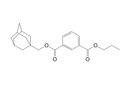 Isophthalic acid, 1-adamantylmethyl propyl ester