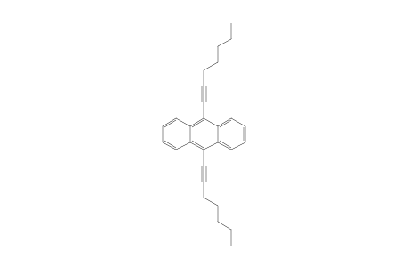 9,10-bis(hept-1-ynyl)anthracene