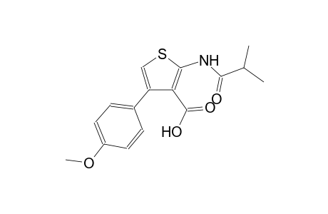 2-(isobutyrylamino)-4-(4-methoxyphenyl)-3-thiophenecarboxylic acid