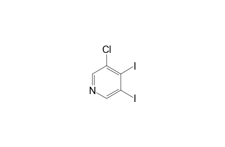 3-Chloro-4,5-diiodopyridine
