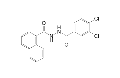 1-(3,4-dichlorobenzoyl)-2-(1-naphthoyl)hydrazine