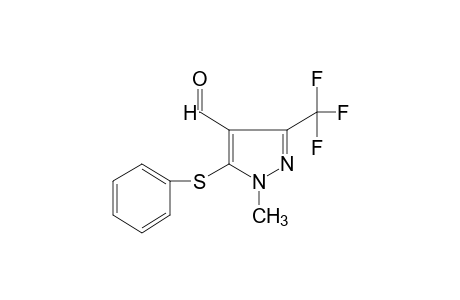1-METHYL-5-(PHENYLTHIO)-3-(TRIFLUOROMETHYL)PYRAZOLE-4-CARBOXALDEHYDE