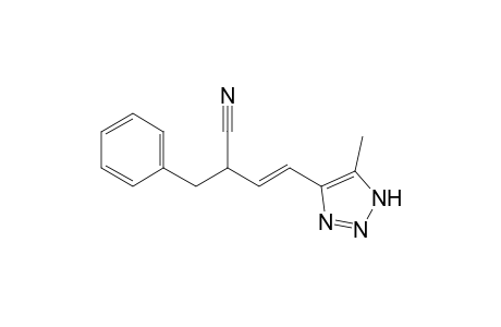 3-Cyano-4-phenyl-1-(5-methyl[1,2,3]triazol-4-yl)but-1-ene