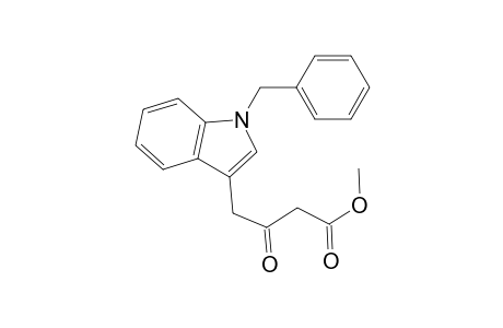 1H-Indole-3-butanoic acid, .beta.-oxo-1-(phenylmethyl)-, methyl ester