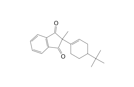 2-(4-tert-Butyl-1-cyclohexenyl)-2-methyl-1,3-indandione