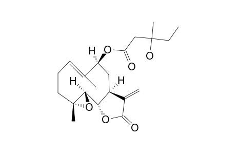 9-BETA-(3-HYDROXY-3-METHYLPENTANOYLOXY)-PARTHENOLIDE