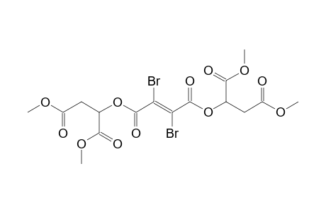 bis[1',2'-bis(Methoxycarbonyl)ethyl] 2,3-dibromobut-2-enedioate