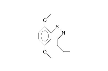 4,7-Dimethoxy-3-propyl-1,2-benzisothiazole