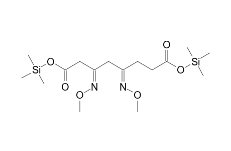 Methoxime,trimethylsilyl ester derivative of 3,5-dioxooctanedioic acid