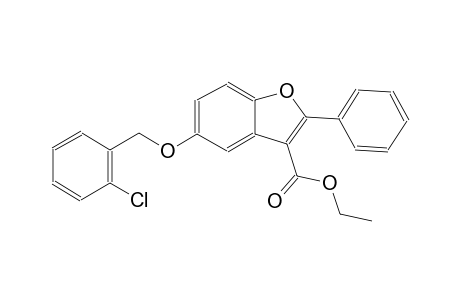 ethyl 5-[(2-chlorobenzyl)oxy]-2-phenyl-1-benzofuran-3-carboxylate