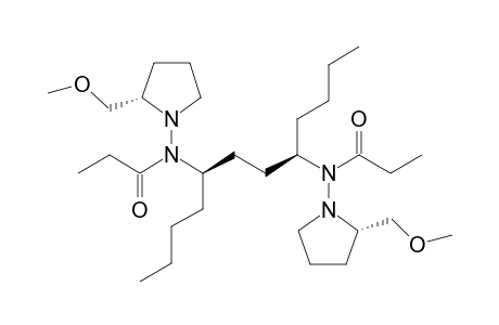 (1R,4R,2'S,2''S)-(-)-N-{1-Butyl-4-[(2-methoxymethylpyrrolidine-1-yl)propionylamino]octyl}-N-(2-methoxymethylpyrrolidin-1-yl)propionylamide