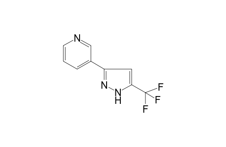 3-[5-(Trifluoromethyl)-1H-pyrazol-3-yl]pyridine