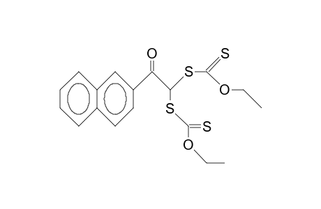 (2-Naphthoyl)-methylene-bis(ethyl-xanthogenate)