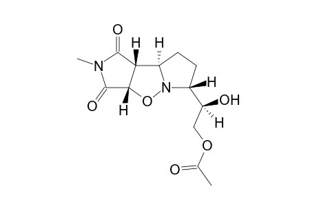 (1R,2R,5R,8S)-5-[(2-Acetoxy-1-(R)-hydroxy)ethyl]-10-methyl-6,10-diaza-7-oxatricyclo[6.3.0.0(2,6)]undecan-9,11-dione