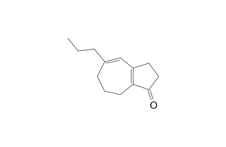 5-Propyl-3,6,7,8-tetrahydro-2H-azulen-1-one