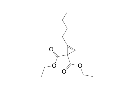 Diethyl 2-butylcycloprop-2-ene-1,1-dicarboxylate