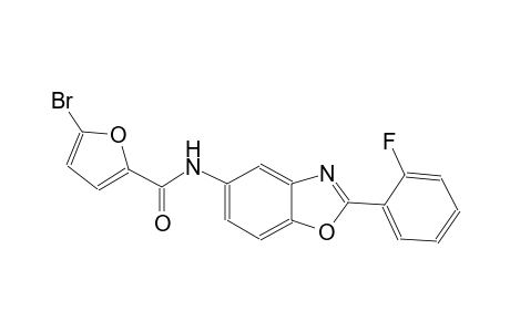 5-bromo-N-[2-(2-fluorophenyl)-1,3-benzoxazol-5-yl]-2-furamide