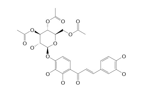 OKANIN-4'-O-BETA-D-(3'',4'',6''-TRIACETYL)-GLUCOPYRANOSIDE