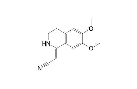 Acetonitrile, (3,4-dihydro-6,7-dimethoxy-1(2H)-isoquinolinylidene)-