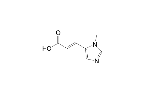 (E)-3-(3-methyl-4-imidazolyl)-2-propenoic acid