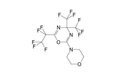2-(morpholin-4-yl)-6-(1,1,2,2,2-pentafluoroethyl)-4,4-bis(trifluoromethyl)-4H-1,3,5-oxadiazine