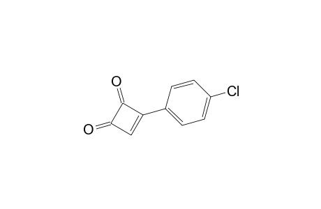 3-(4-Chlorophenyl)cyclobut-3-ene-1,2-dione