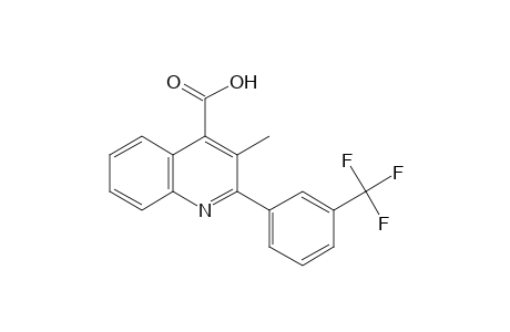 3-METHYL-2-(alpha,alpha,alpha-TRIFLUORO-m-TOLYL)CINCHONINIC ACID
