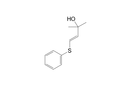 (E)-2-Methyl-4-(phenylthio)but-3-en-2-ol