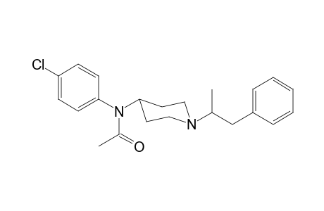 N-4-Chlorophenyl-N-[1-(1-phenylpropan-2-yl)piperidin-4-yl]acetamide