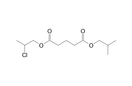 Glutaric acid, 2-chloropropyl isobutyl ester