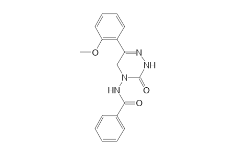 N-[6-(2-Methoxy-phenyl)-3-oxo-2,5-dihydro-3H-[1,2,4]triazin-4-yl]-benzamide