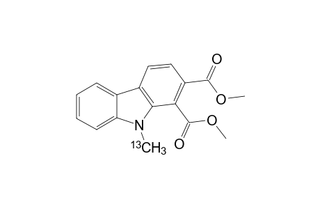 Dimethyl (9-13C)-9-methylcarbazole-1,2-dicarboxylate