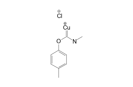[CU(CL)-[C(NHCH3)(O-C6H4-CH3)]]