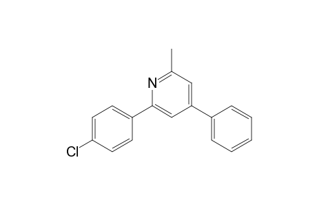 2-(4-chlorophenyl)-6-methyl-4-phenyl-pyridine