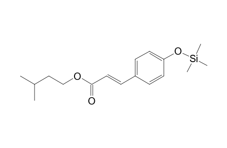 Isopentyl (E)-p-coumarate, mono-TMS