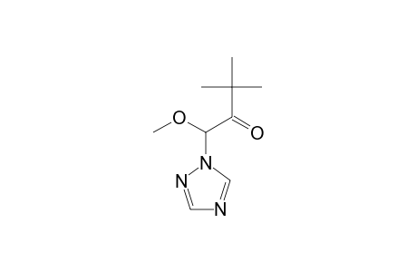 2-Butanone, 1-methoxy-3,3-dimethyl-1-(1H-1,2,4-triazol-1-yl)-