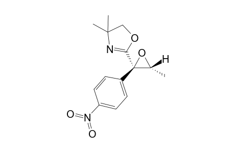 4,4-Dimethyl-2-[(2R,3R)-3-methyl-2-(4-nitrophenyl)-2-oxiranyl]-5H-oxazole