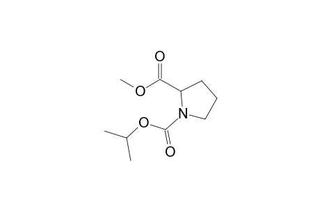 L-Proline, N-isopropyloxycarbonyl-, methyl ester