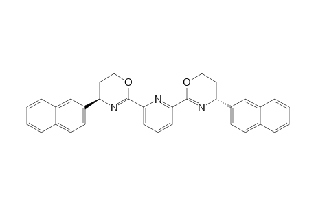 (4R)-4-(2-naphthalenyl)-2-[6-[(4R)-4-(2-naphthalenyl)-5,6-dihydro-4H-1,3-oxazin-2-yl]-2-pyridinyl]-5,6-dihydro-4H-1,3-oxazine