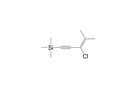 Silane, (3-chloro-4-methyl-3-penten-1-ynyl)trimethyl-