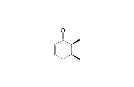 (5S,6S)-5,6-dimethylcyclohex-2-en-1-one