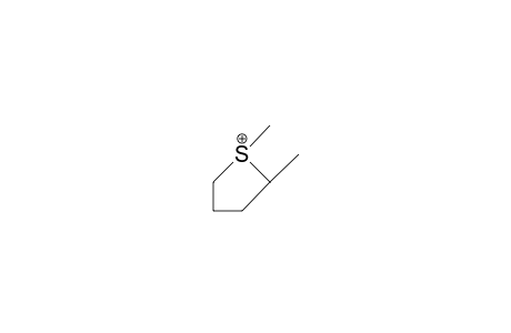cis-1,2-Dimethyl-tetrahydrothiophenium cation