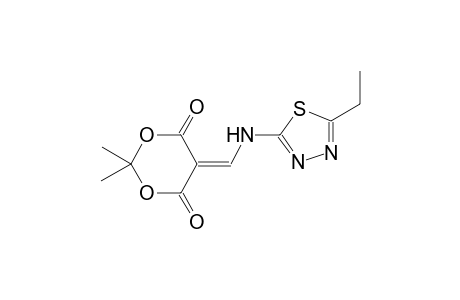 1,3-dioxane-4,6-dione, 5-[[(5-ethyl-1,3,4-thiadiazol-2-yl)amino]methylene]-2,2-dimethyl-