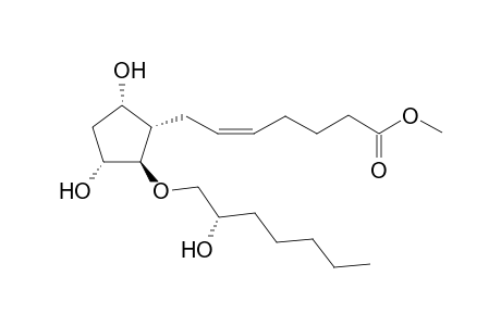 13,14-Dihydro-15-epi-13-oxaprostaglandin-F(2.alpha.) - Methyl Ester