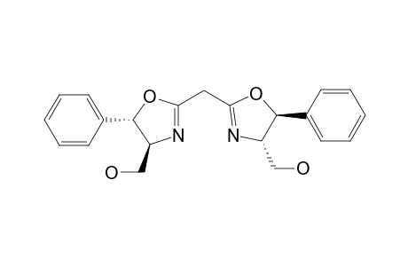 [(4S,5S)-2-[[(4S,5S)-4-methylol-5-phenyl-4,5-dihydrooxazol-2-yl]methyl]-5-phenyl-4,5-dihydrooxazol-4-yl]methanol