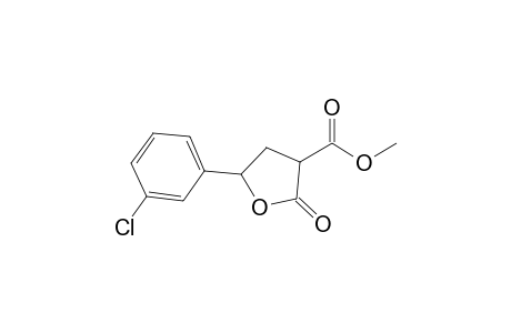 5-(3-Chlorophenyl)-2-keto-tetrahydrofuran-3-carboxylic acid methyl ester