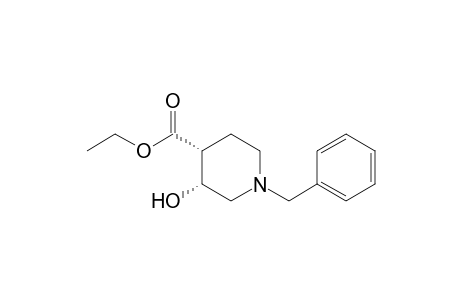 (3R,4R)-1-benzyl-3-hydroxy-isonipecotic acid ethyl ester