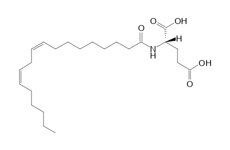 (2S)-2-[[(9Z,12Z)-1-oxooctadeca-9,12-dienyl]amino]pentanedioic acid